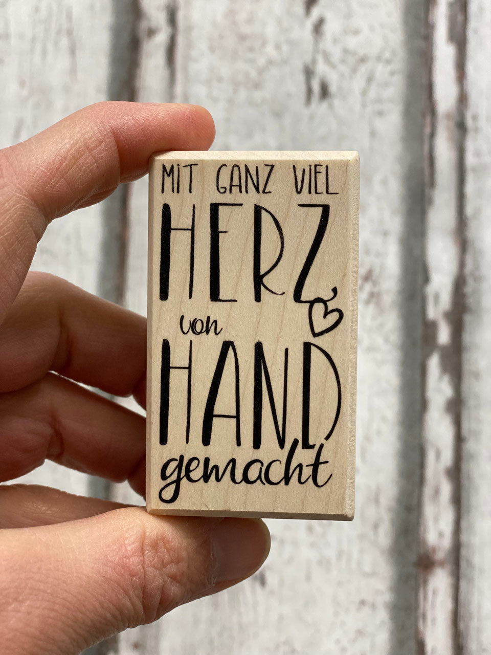 Konfettiherz - Holzstempel Herz | cats on appletrees - Motivstempel m Konfettiherz - Holzstempel Herz | cats on appletrees - Motivstempel m