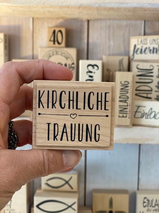 Stempel Kirchliche Trauung