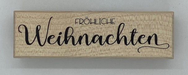 Stempel fröhliche Weihnachten