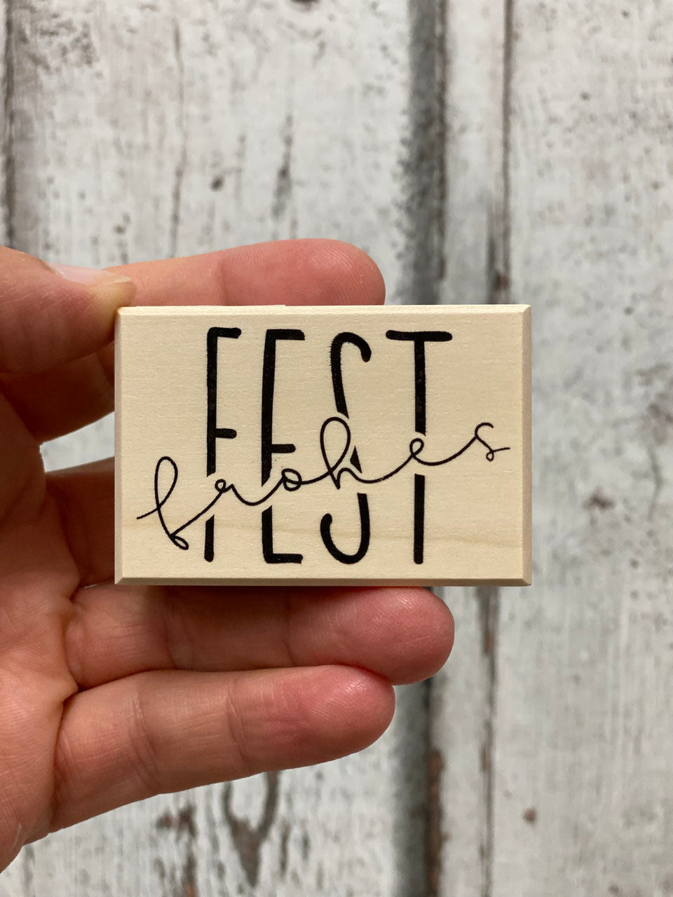 Stempel frohes Fest