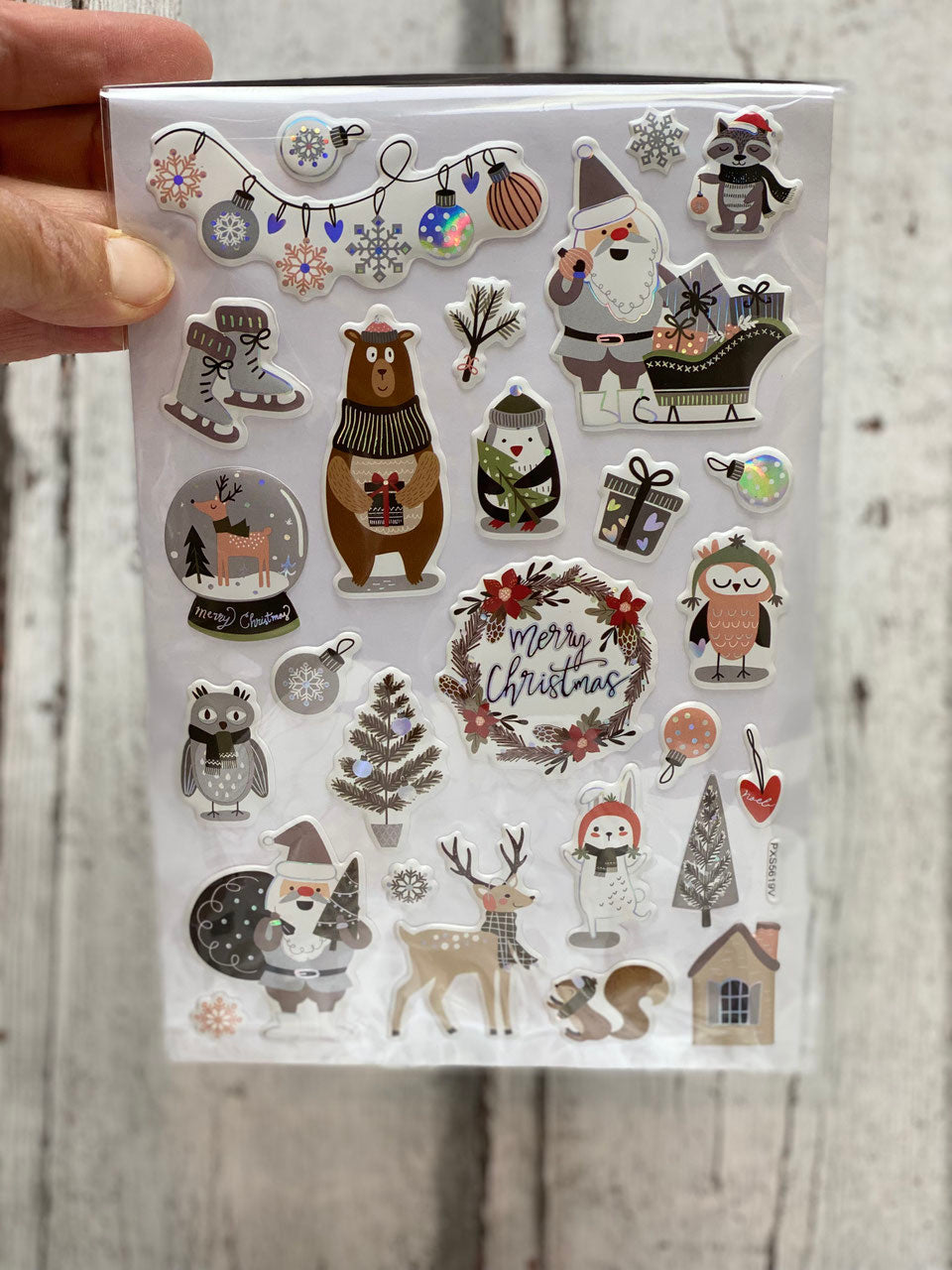 Sticker Weihnachten Softy