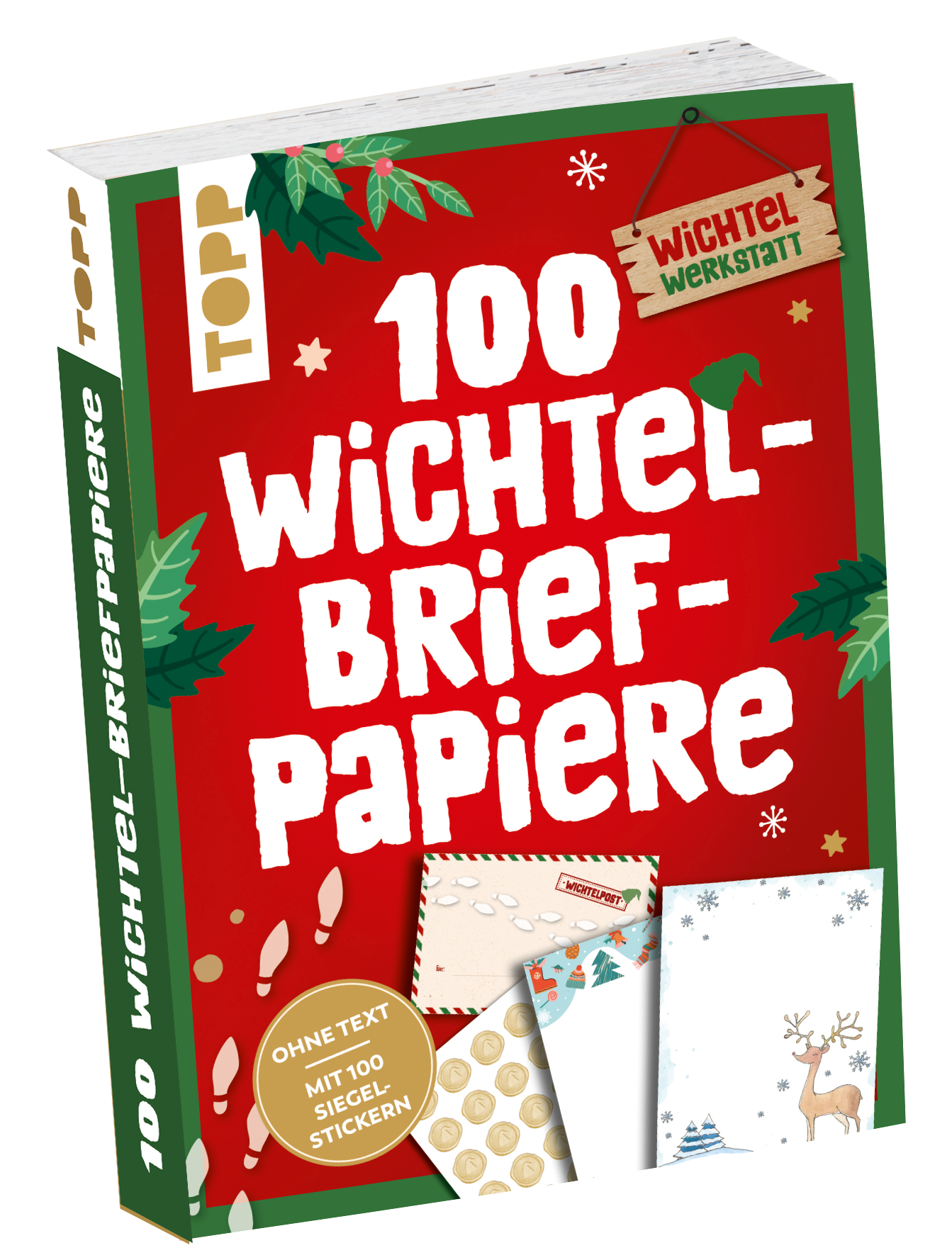 100 Wichtel-Brief-Papiere