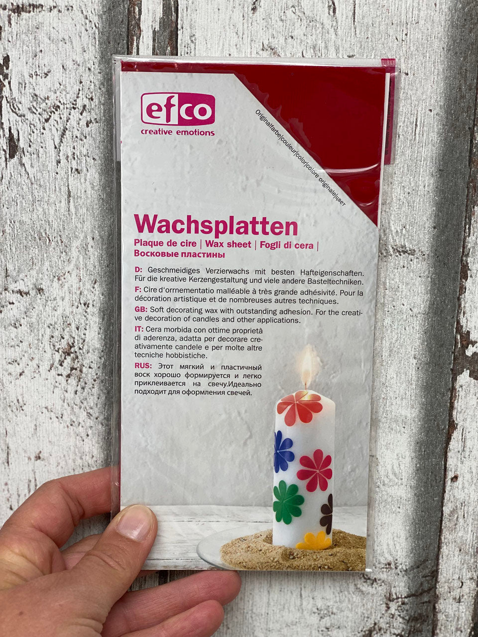 Wachsplatten