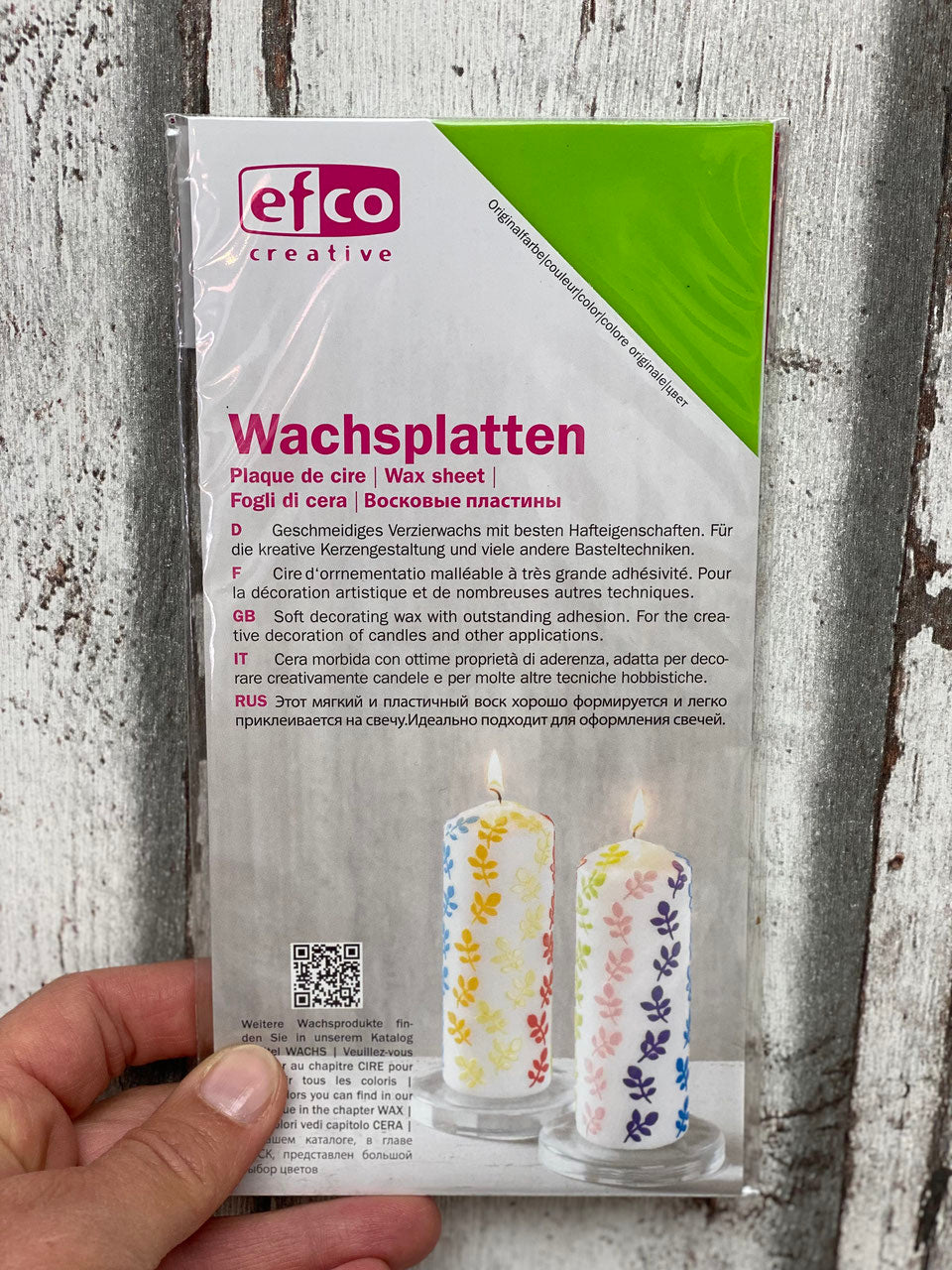 Wachsplatten