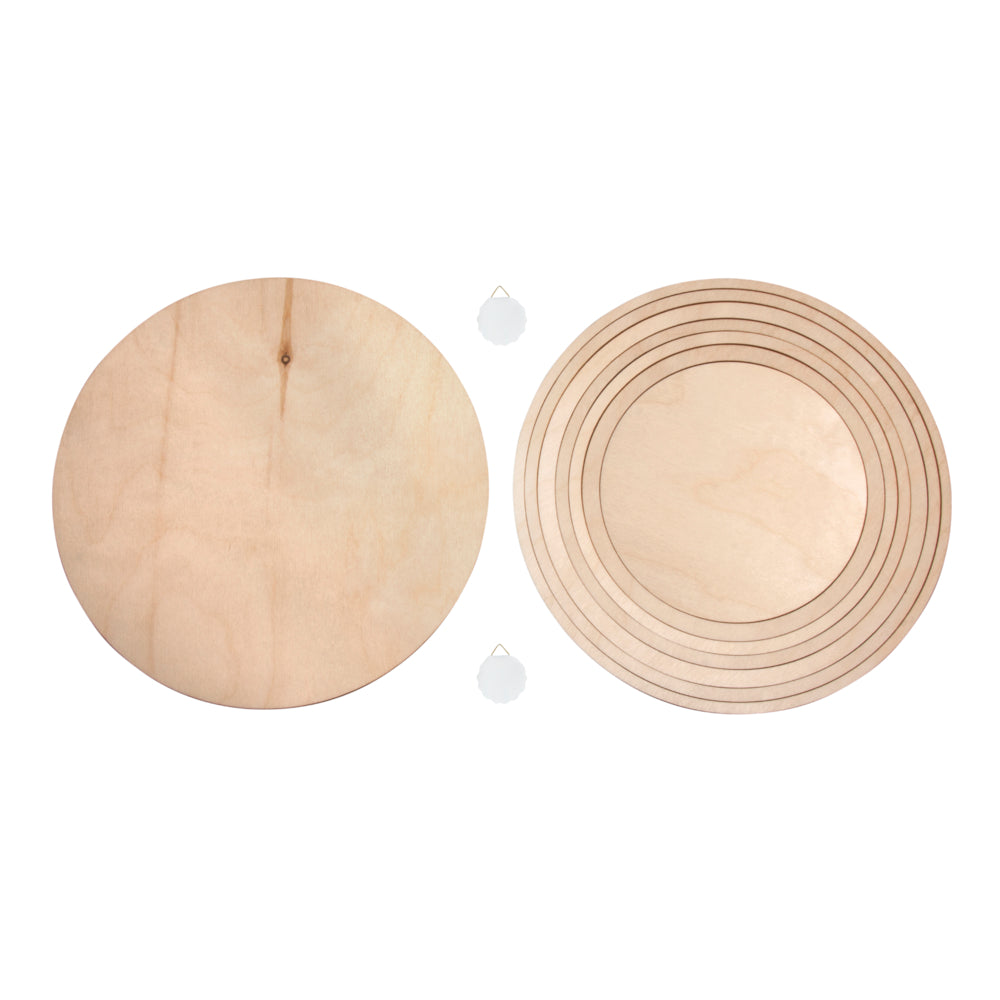 Holzplatten/-ringe Set, FSC Mix Credit