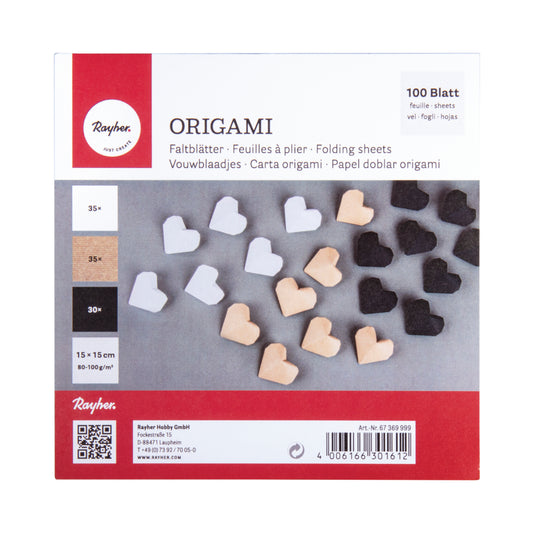 Origami-Faltblätter