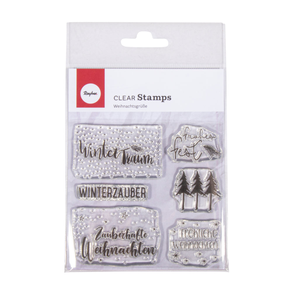 Clear Stamps fröhliche Weihnachten