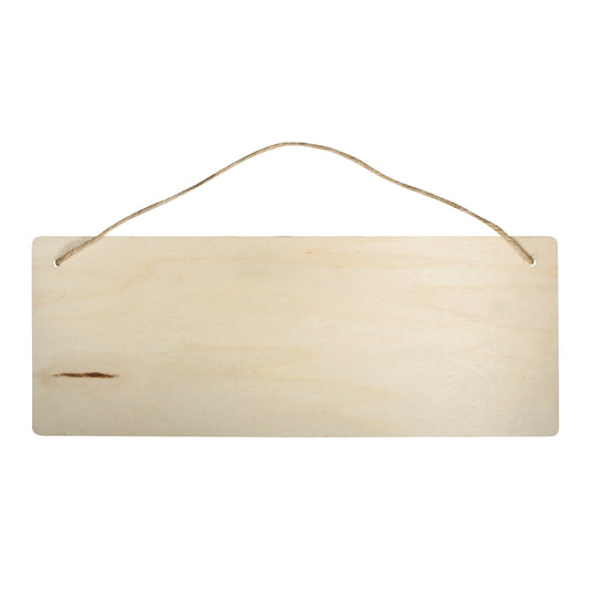 Holzschild Rechteck