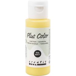 Plus Color Bastelfarbe 60 ml – Acrylfarbe auf Wasserbasis