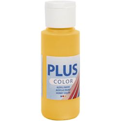 Plus Color Bastelfarbe 60 ml – Acrylfarbe auf Wasserbasis
